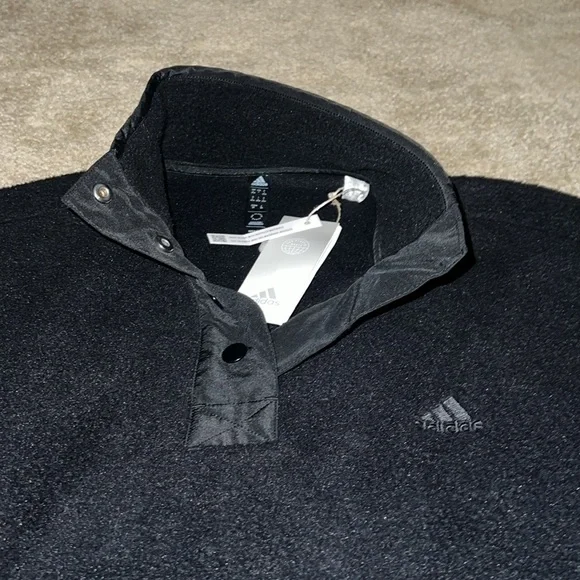 NWT! Adidas crop fleece - Picture 2 of 2